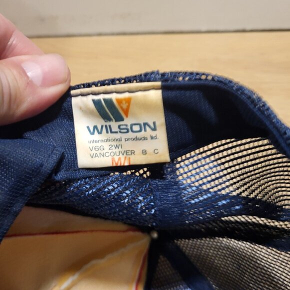 Vancouver Grey Cup 1987 Hat Snapback Vintage 80s Cap Trucker Football CFL - Picture 11 of 12